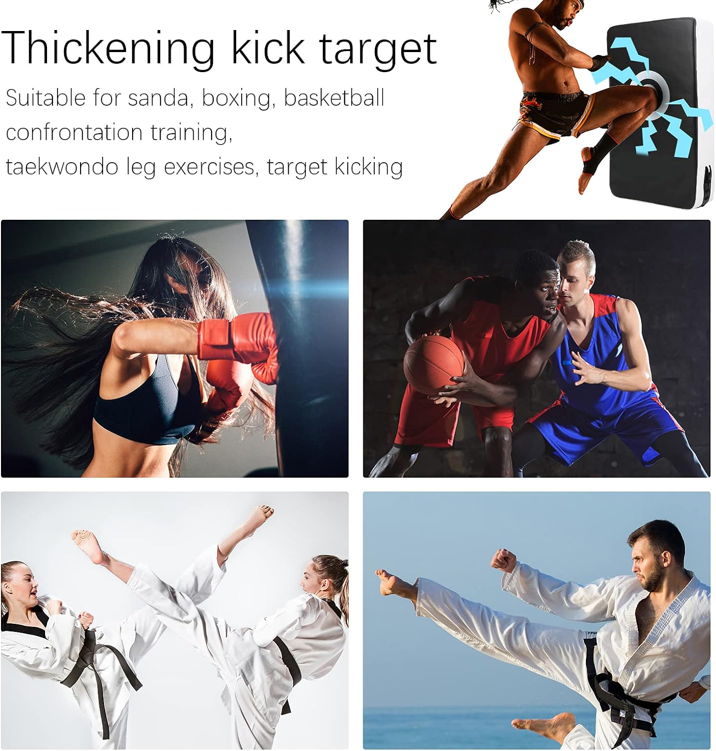 Foot Pad for Boxing Training Equipment - Arc Sports Blocking Pad For, Taekwondo, Basketball image number 4