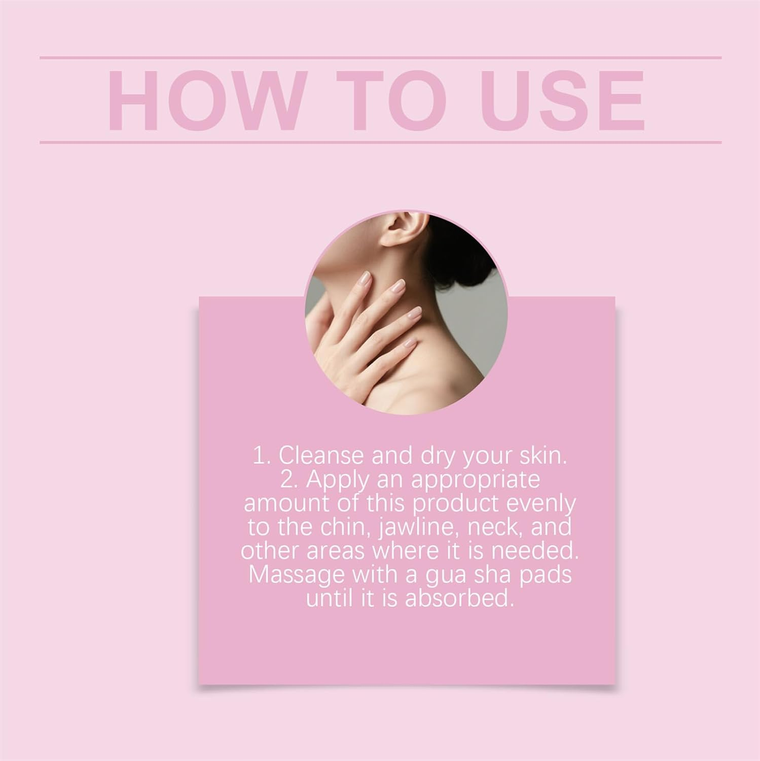 Neck Creams for Tightening and Firming, Lifting Sagging Skin with Gua Sha Tool, Collagen, Retinol, anti Aging Moisturizer Cream for Neck and D&eacute;collet&eacute; for Crepey Skin, Fine Lines, Jawline