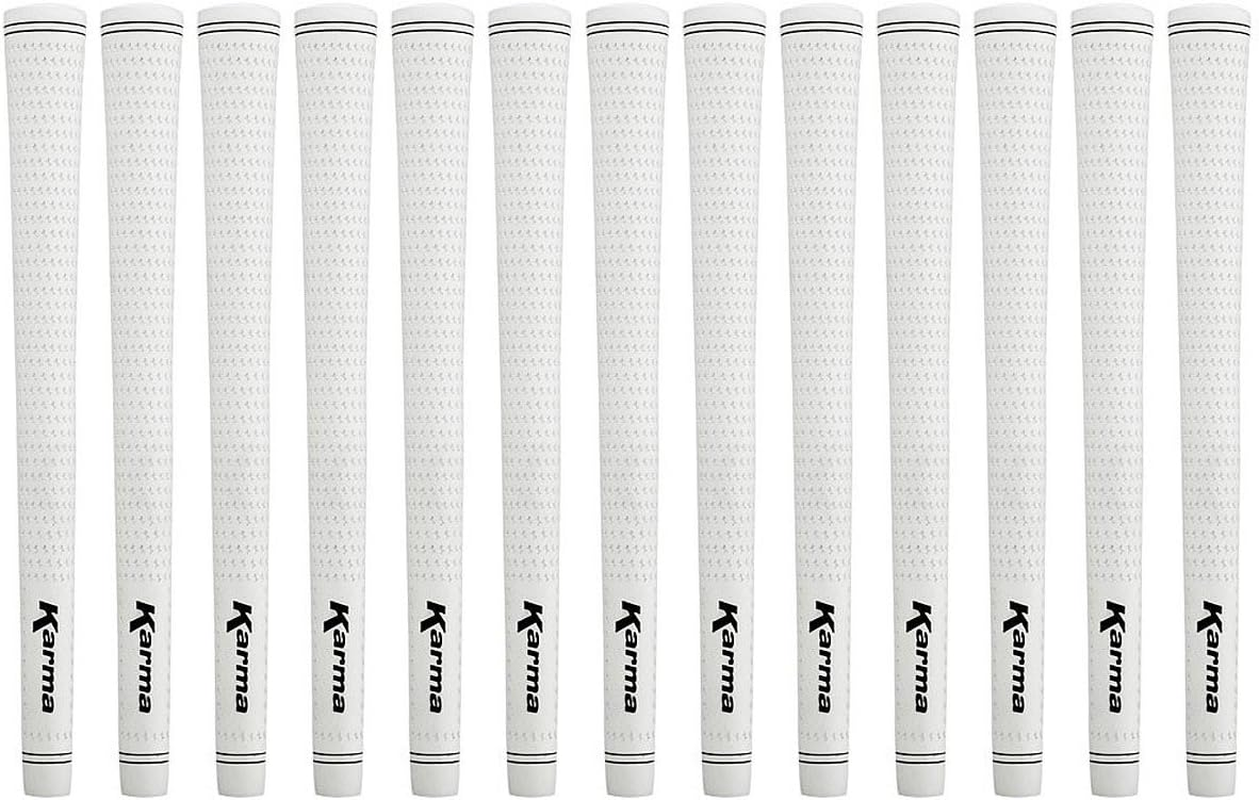 Karma Velour 13 Piece Golf Grip Set, Blue Standard Size Rubber Velvet Style Replacement Golf Club Grips for Men image number 2