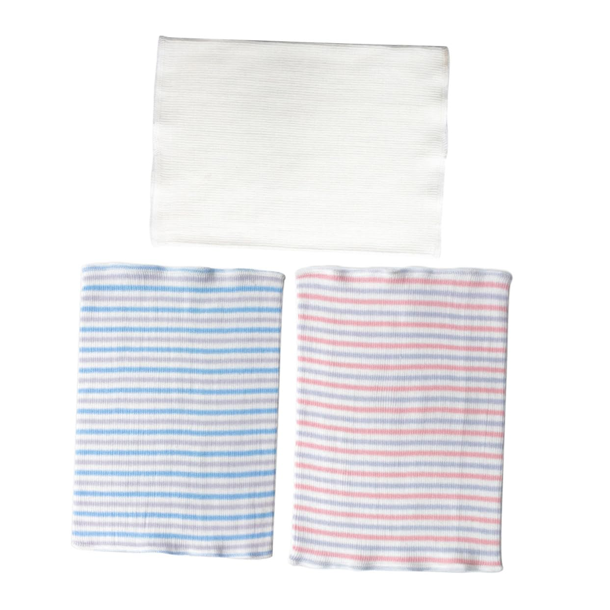 3Pcs Cotton Baby Belly Band Newborn Elastic Belly Wrap Infant Cover Baby Navel Protector High Elastic Design Breathable Fabric Comfortable Touch image number 3