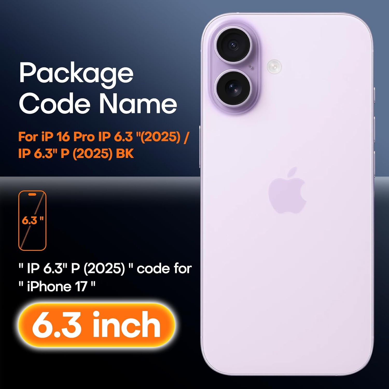 TAURI 3 Pack for Iphone 17 Screen Protector 6.3" with Auto-Installation Tool, Tempered Glass, Scratch-Resistant, [Military Grade Protection] Film