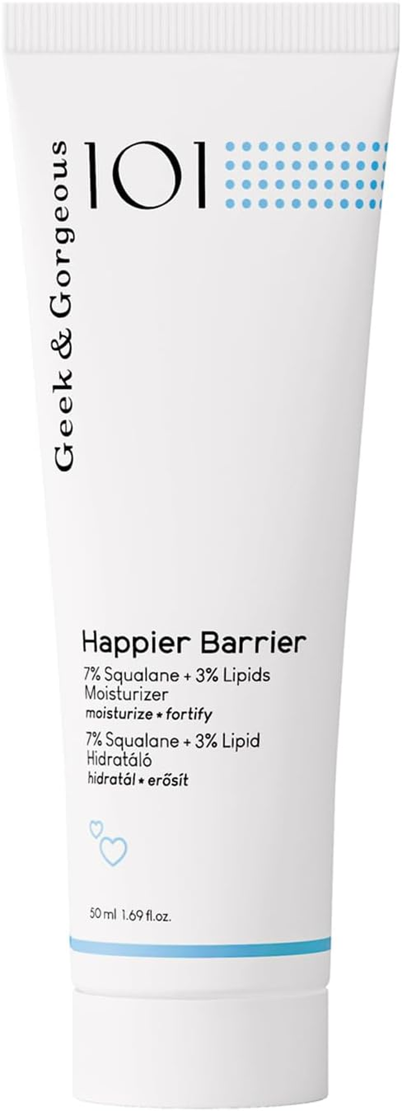 Geek & Gorgeous Happier Barrier - Nourishing Cream - Skin Cream for a Healthy Skin Barrier & Silky Soft Skin - for Dry, Normal and Combination Skin - 50 Ml Tube image number 4