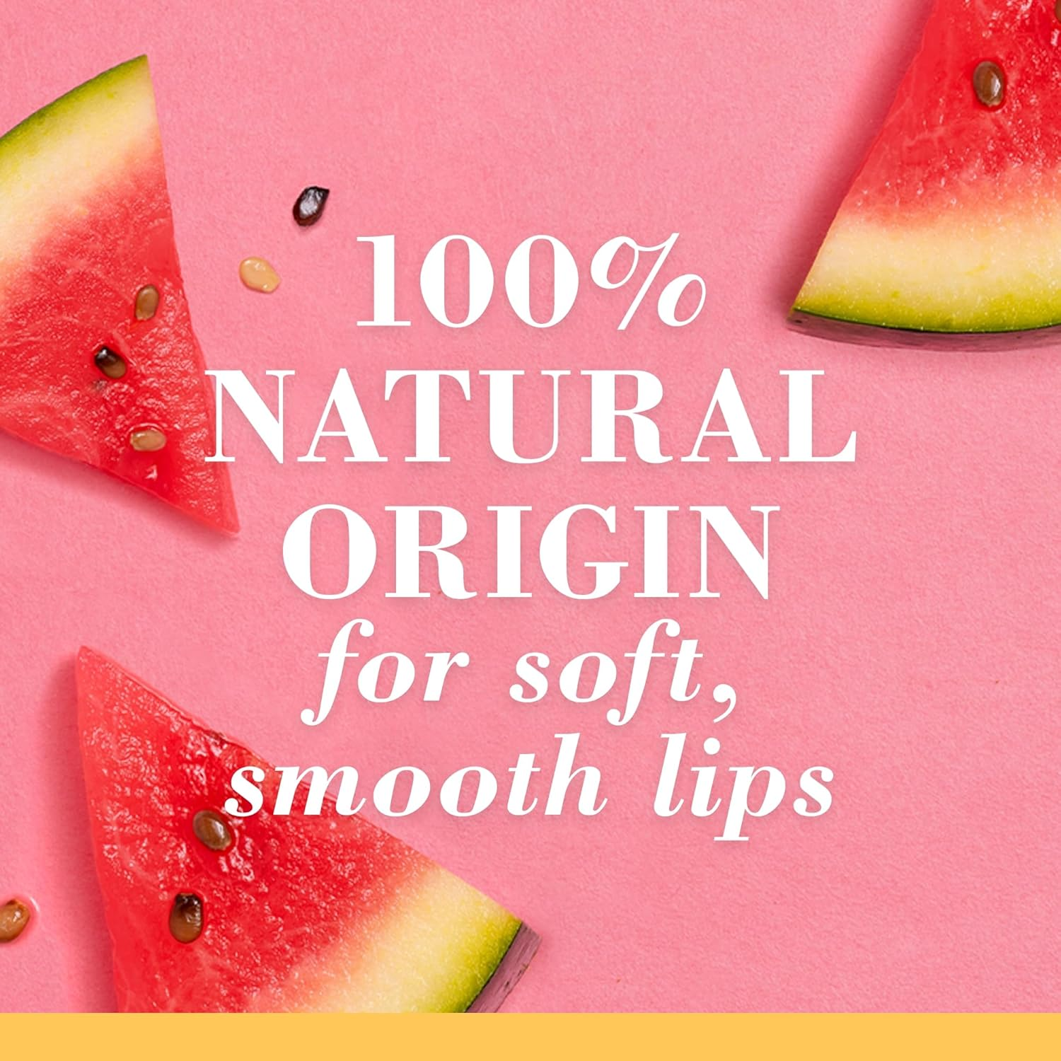 Burt'S Bees 100% Natural Origin Squeezy Tinted Lip Balm, Enriched with Beeswax and Cocoa Butter, Watermelon Rush, 1 Tube, 12.1G (Pack of 2) image number 2