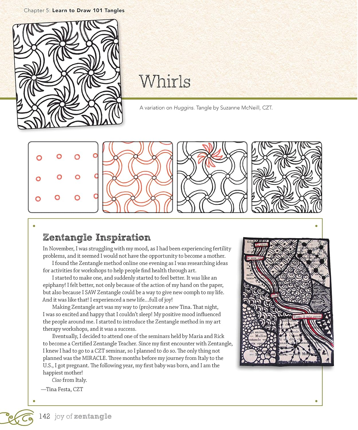 Joy of Zentangle: Drawing Your Way to Increased Creativity, Focus, and Well-Being image number 3