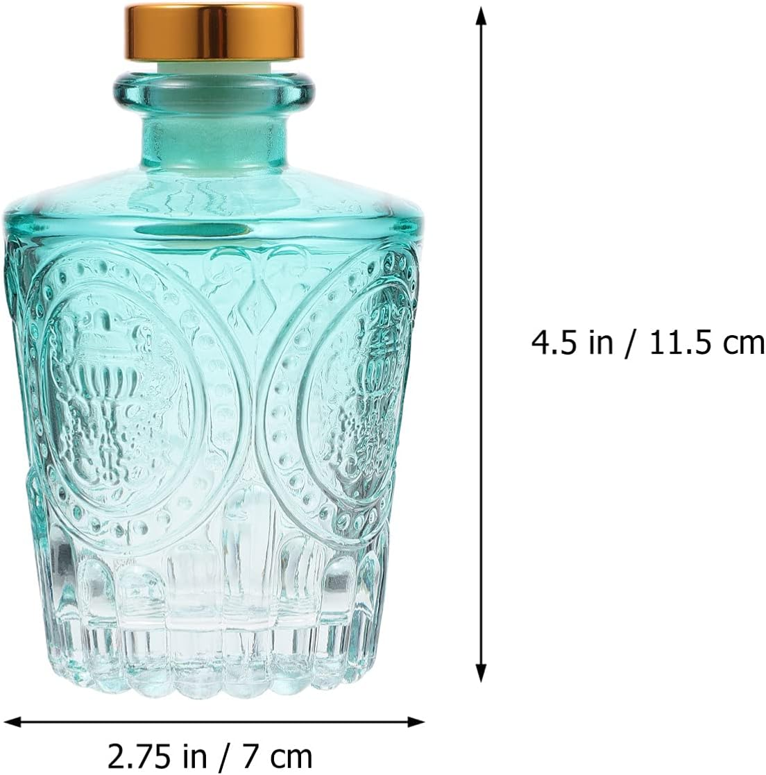 2Pcs Aromatherapy Bottles Essential Oil Storage Fragrance Diffuser Subpackaging Bottle Home Use