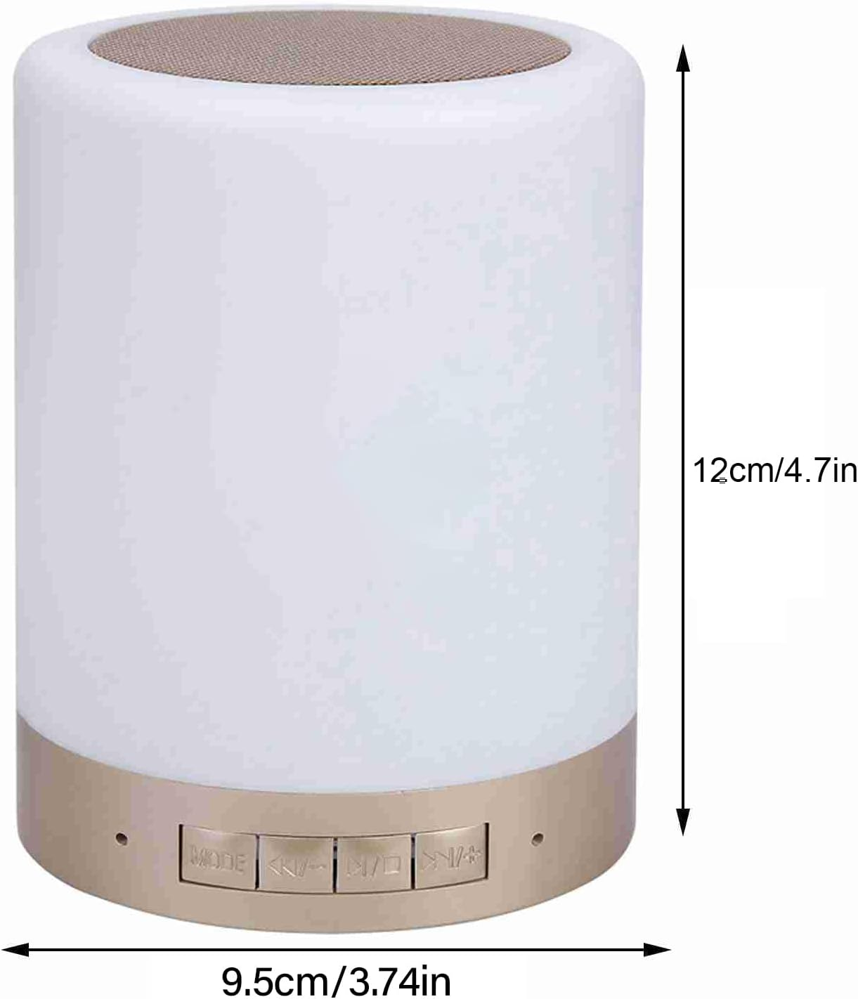 Respicefinem Portable 8G MP3 Touch LED Lamp Wireless Remote Control Bluetooth Quran Speaker with 17 Languages Suitable for Any Occasion Multi Functional Creativity and Modern image number 4