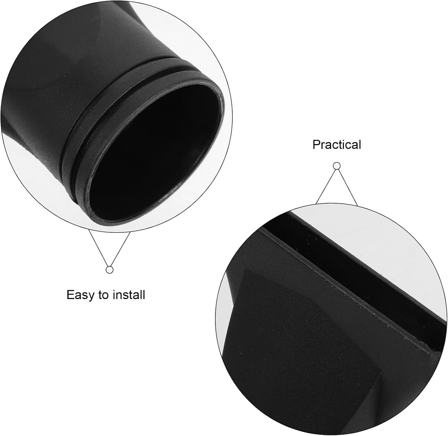 ULTECHNOVO 2Pcs Hair Dryer Nozzle Replacements for Diameter 2In/5Cm, Special for Barbershop image number 2