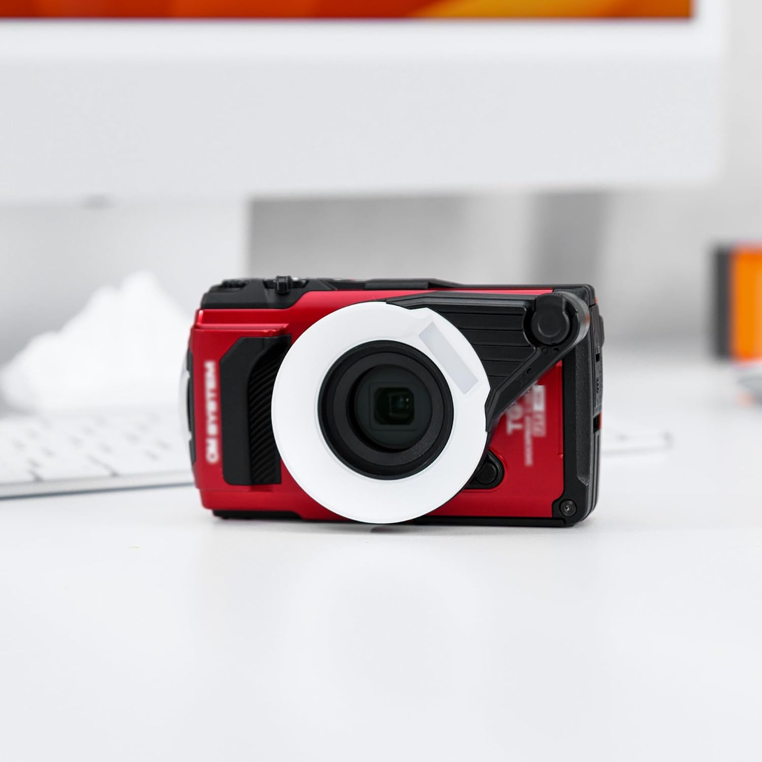 JJC Flash Diffuser for Olympus TG-7 TG-6 TG-5 TG-4 TG-3 TG-2 TG-1, Replace Olympus FD-1 Light Guide, Macro Flash Diffuser Light for Olympus Tough TG7 TG6 TG5 TG4 TG3 TG2 TG1 image number 5