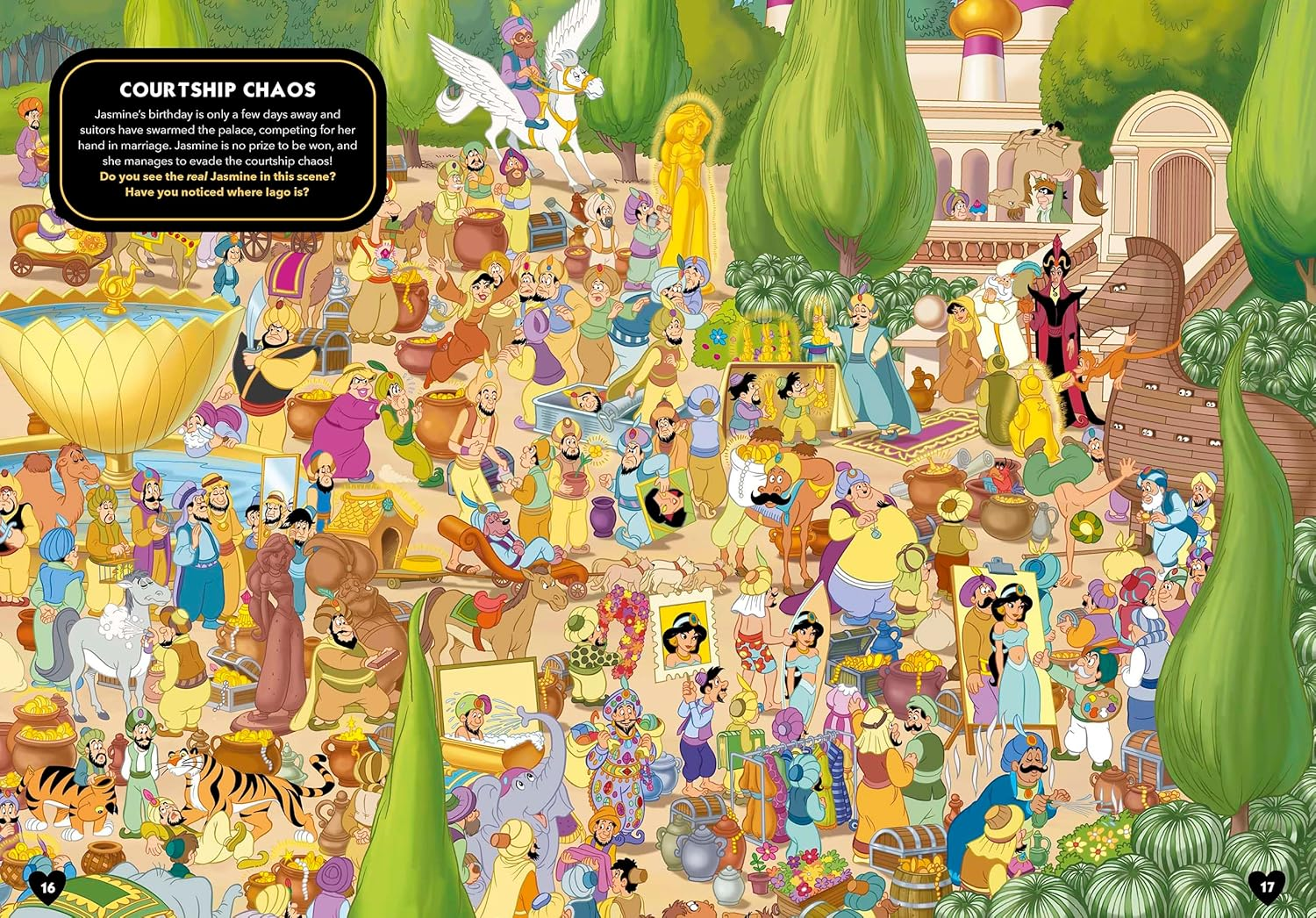 Where Are the Princesses? a Royal Search-And-Find Activity Book (Disney Princess) image number 5