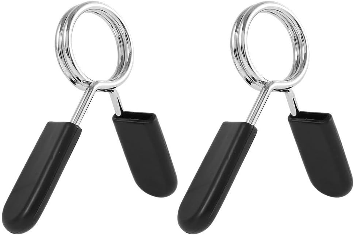 Hualianmengxin Spring Clip Collars, 1 Inch (25 Mm) for Smooth Dumbbell Handle or Standard Weightlifting Barbell (Pack of 6) image number 2