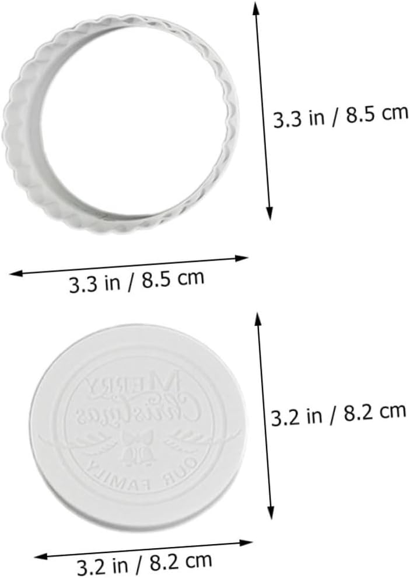 Ciieeo Christmas Cookie Stamp Mold Reusable Baking Molds for Christmas Sweets DIY Cookie Cutters Kitchen Supplies