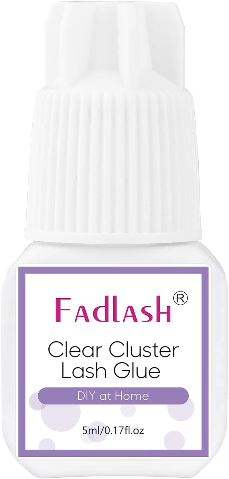 Cluster Lash Glue Clear Individual Lash Glue 7-15 Days Retention 2-3S Dry Time for DIY Lash Extension 5Ml image number 5
