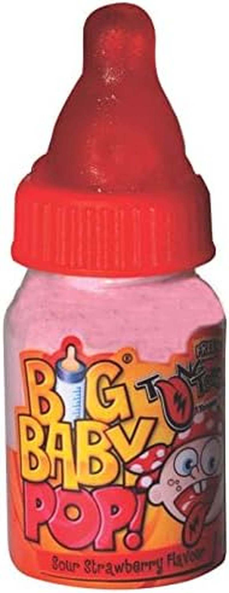 Myriad Big Baby Pop Sour Lollipop Bottle, 12 X 30 Grams image number 2