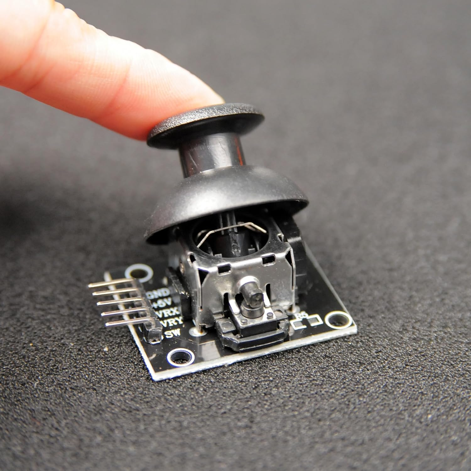 Lonely Binary 12-Pack Dual Axis Joystick Modules 2-Axis Analog with Pushbutton for Arduino, ESP32, Raspberry Pi Pico, Car, Robot Arm, DIY Projects