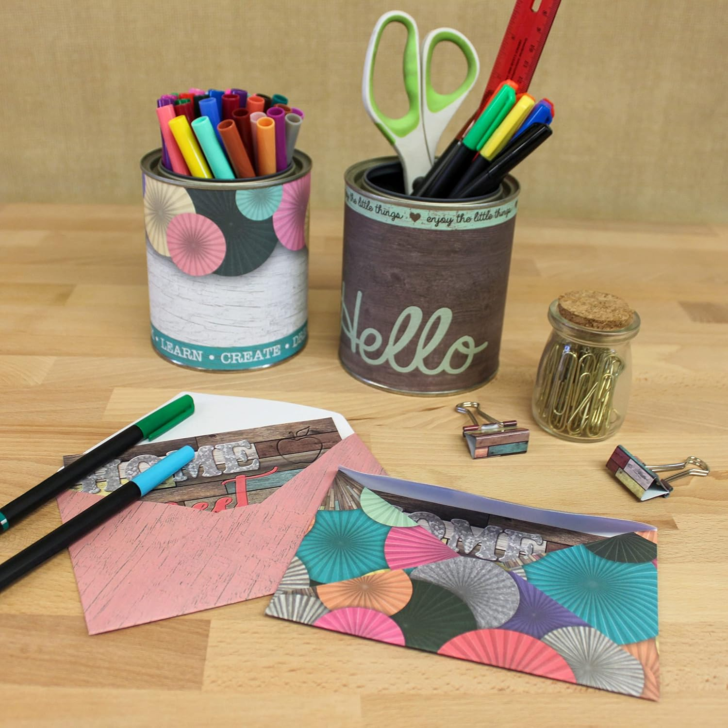 Teacher Created Resources Farmhouse Chic Scrapbook Project Paper Pad 12"X 12" (TCR5581) - Confetti image number 5