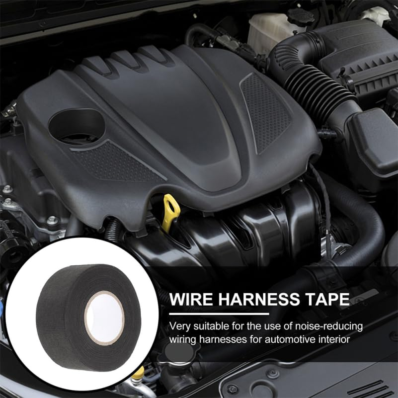 Mobestech Insulated Wiring Harness Tape Heat Shrink Tape 15M Roll for Automotive image number 3