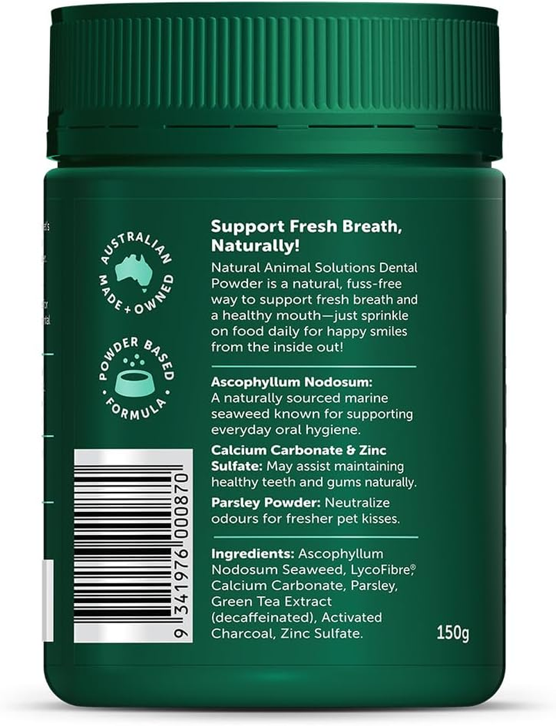 Natural Animal Solutions Dental Powder 150G
