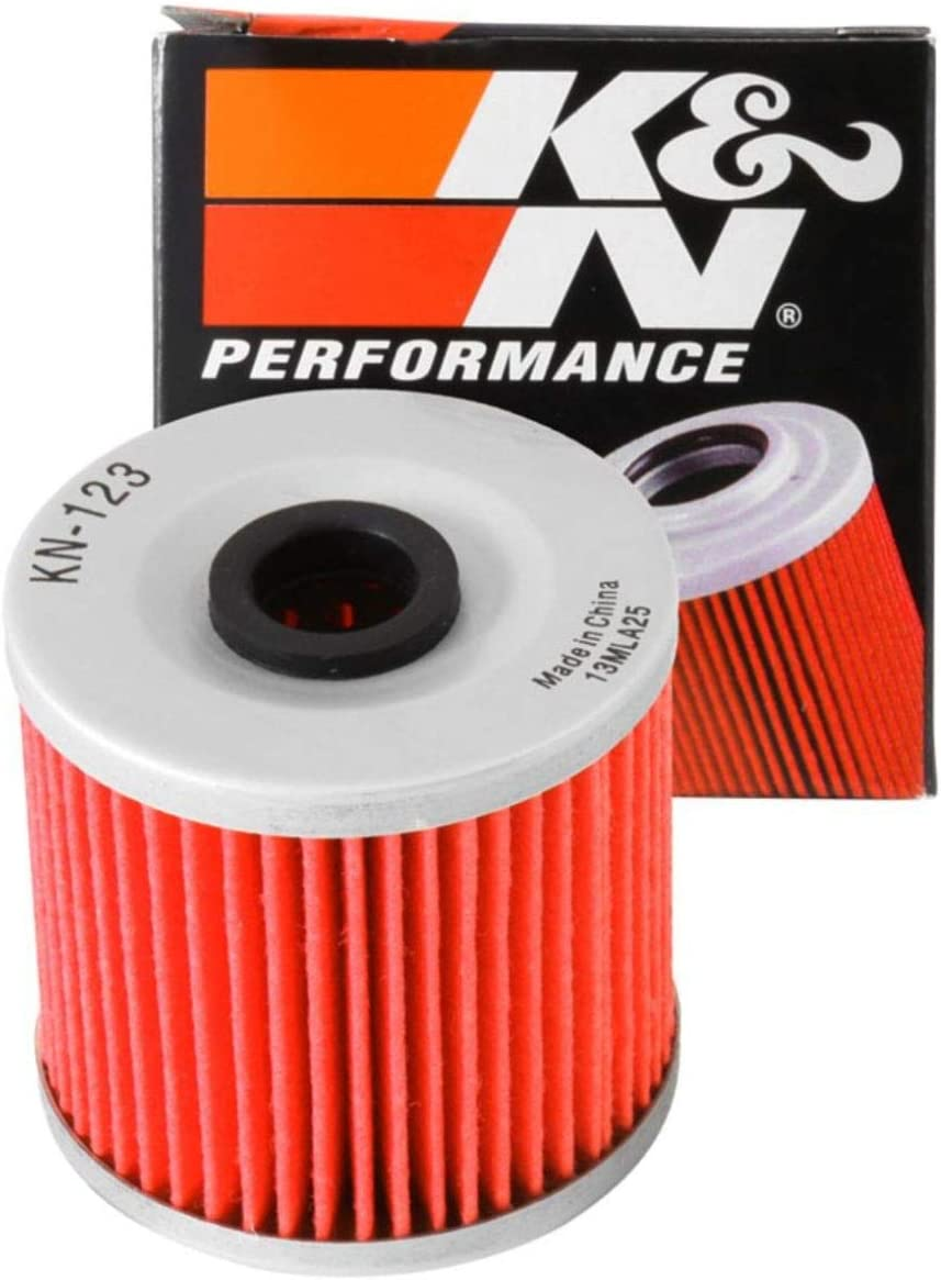 K&N KN-123 Premium Oil Filter for 2022 Kawasaki KLR650 652 image number 5