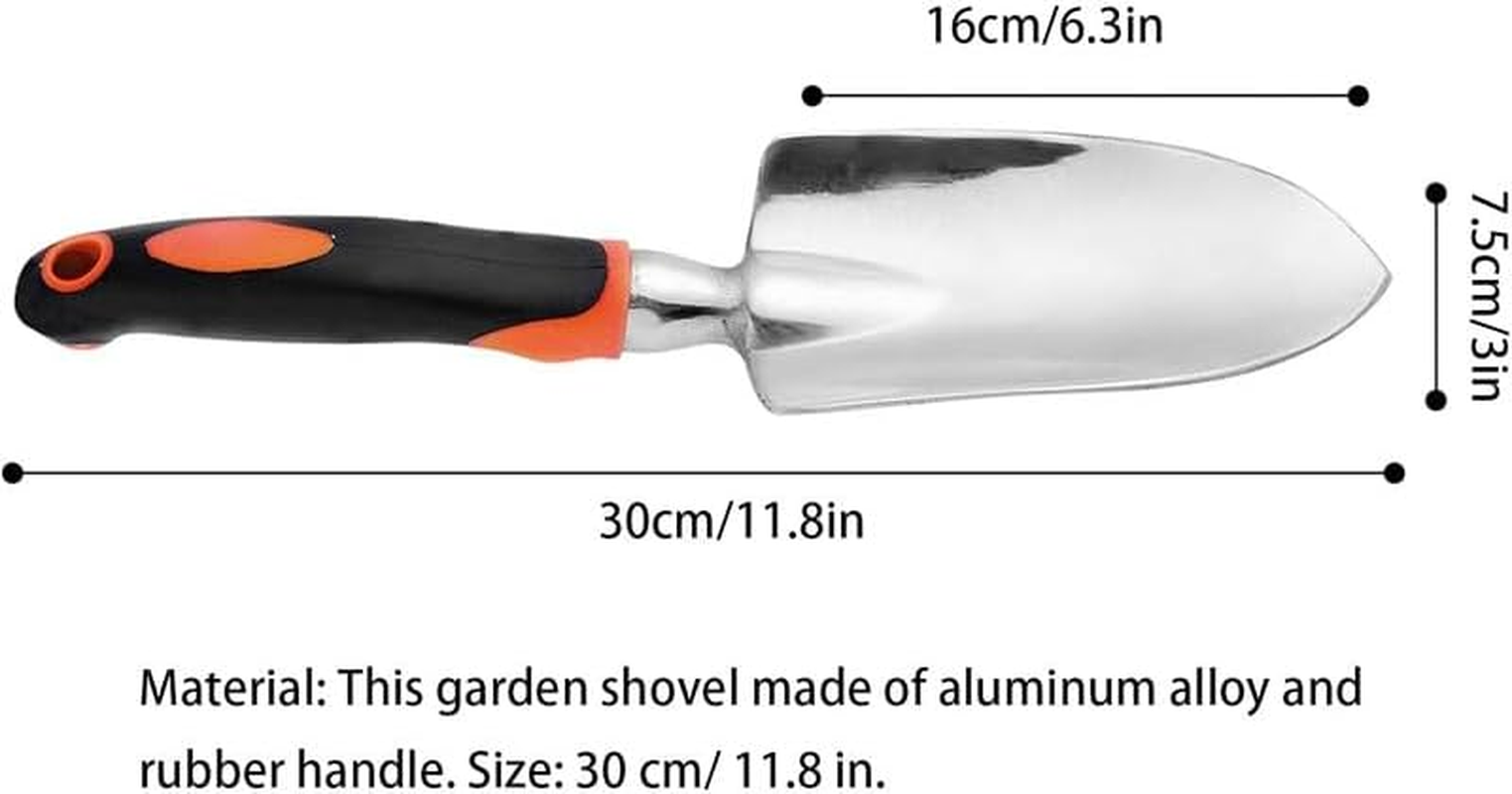 Stainless Steel Garden Trowel Hand Shovel, 1Pc Wide Spade for Digging and Gardening,Gardening Shovel Small Spade Shovel,Gardening Shovel Digging Trowel,Garden Trowel Hand Wide Shovel image number 1