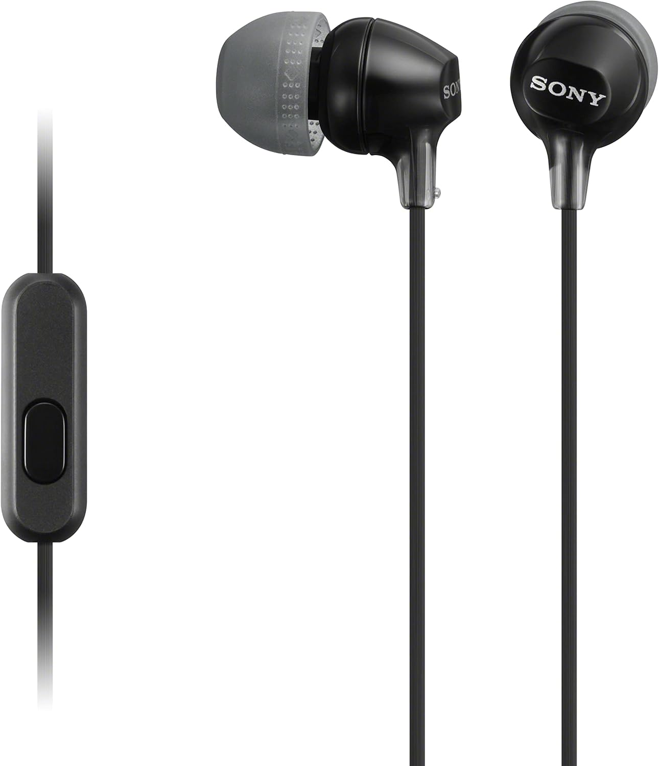 Sony MDREX15LP In-Ear Earbud Headphones, Black, Model Number: MDREX15LP/B