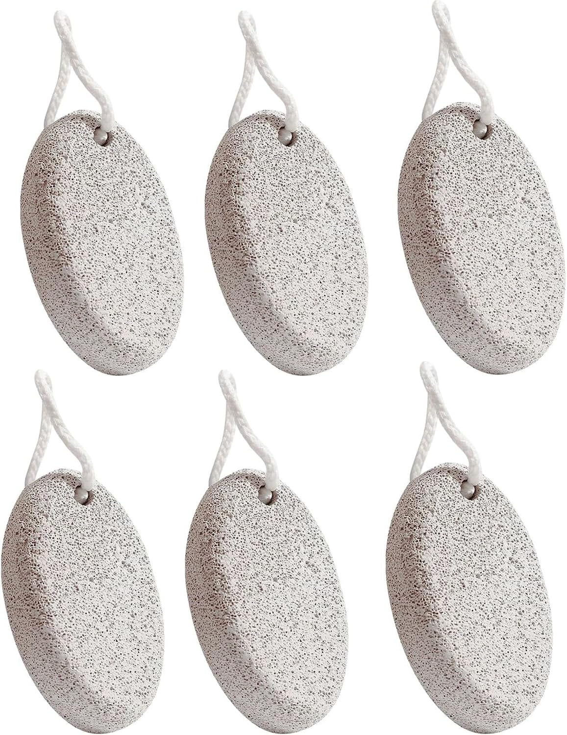 6PCS Pumice Stone for Feet,Exfoliation Remove Dead Skin Pedicure Tool,Lava Pedicure Tools Hard Skin Callus Remover for Feet,Heels and Hands image number 2