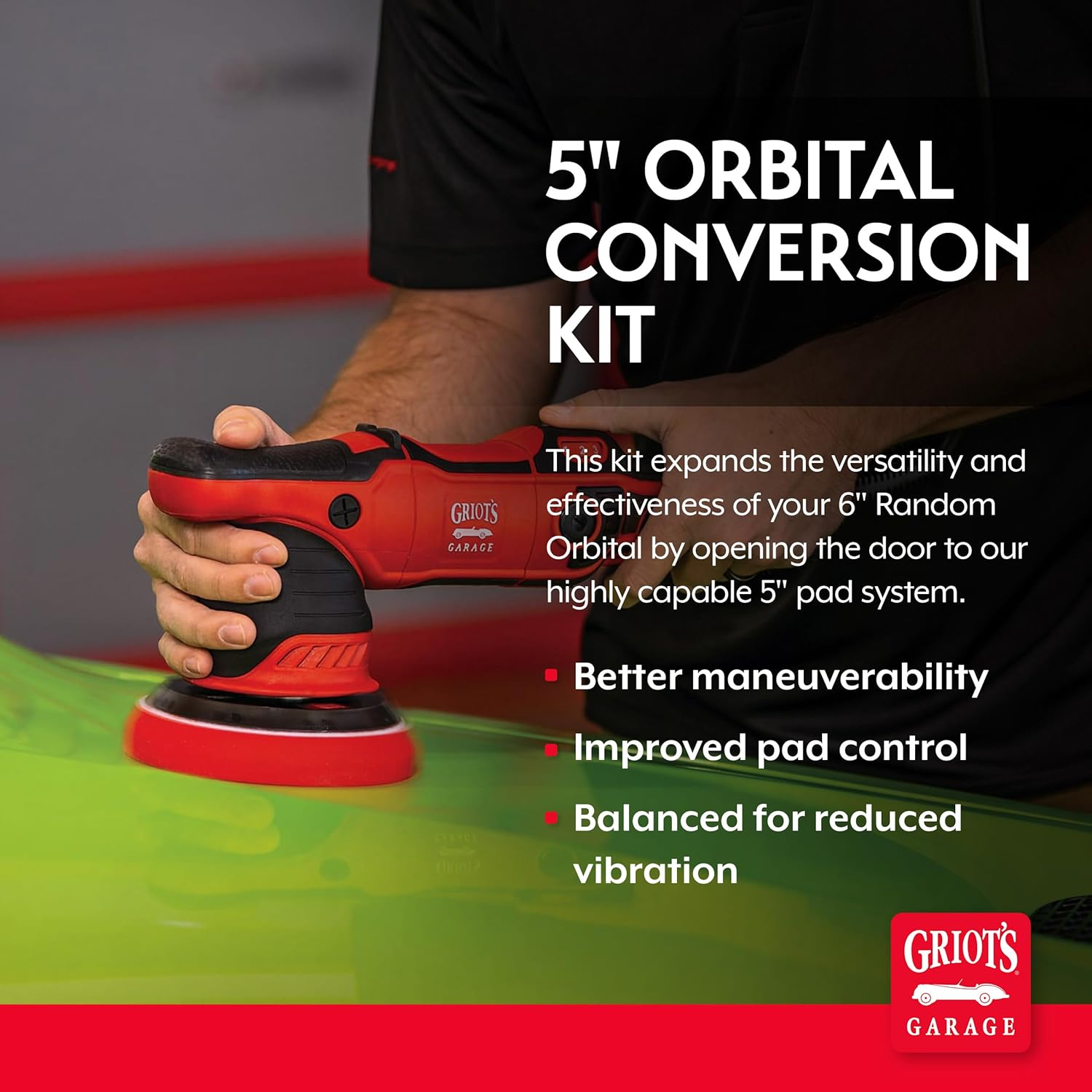 Griot'S Garage 10515 5" Orbital Conversion Kit image number 2