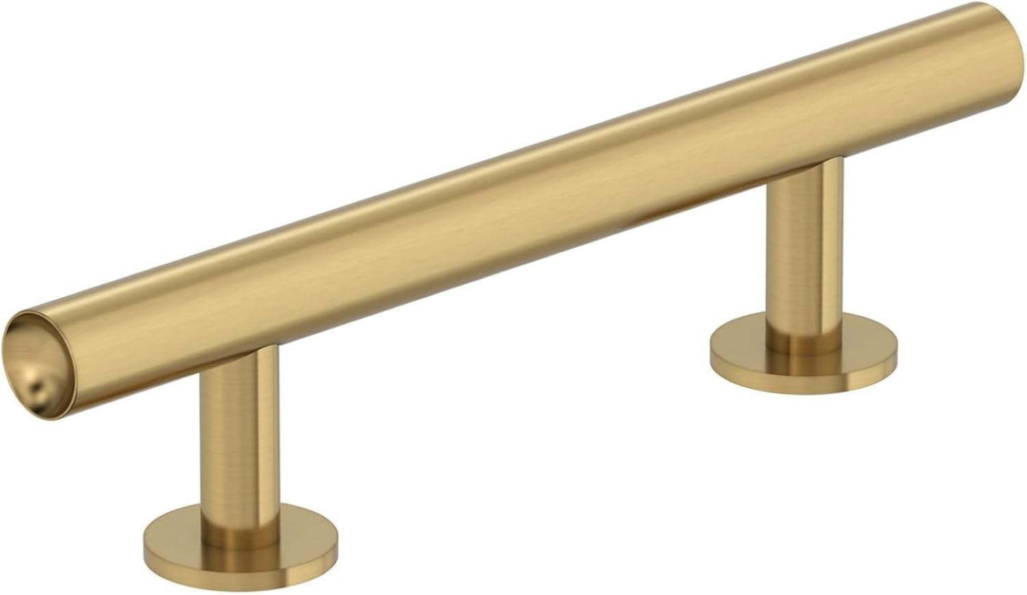 Amerock BP37390BBZ | Golden Champagne Cabinet Pull | 3 in (76 Mm) Center-To-Center Cabinet Handle | Radius | Drawer Pull | Kitchen Cabinet Handle | Furniture Hardware