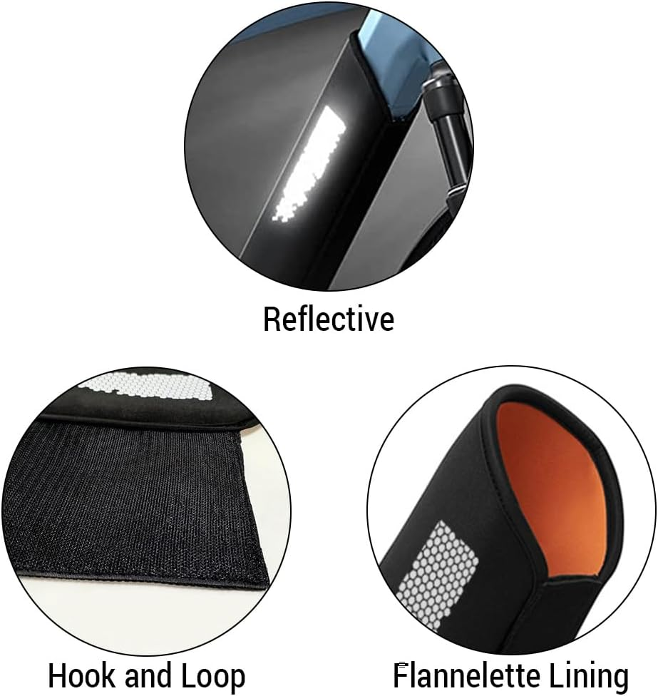 E-Bike Battery Protective Cover Neoprene Waterproof Dustproof Reflective Protector Cover image number 4
