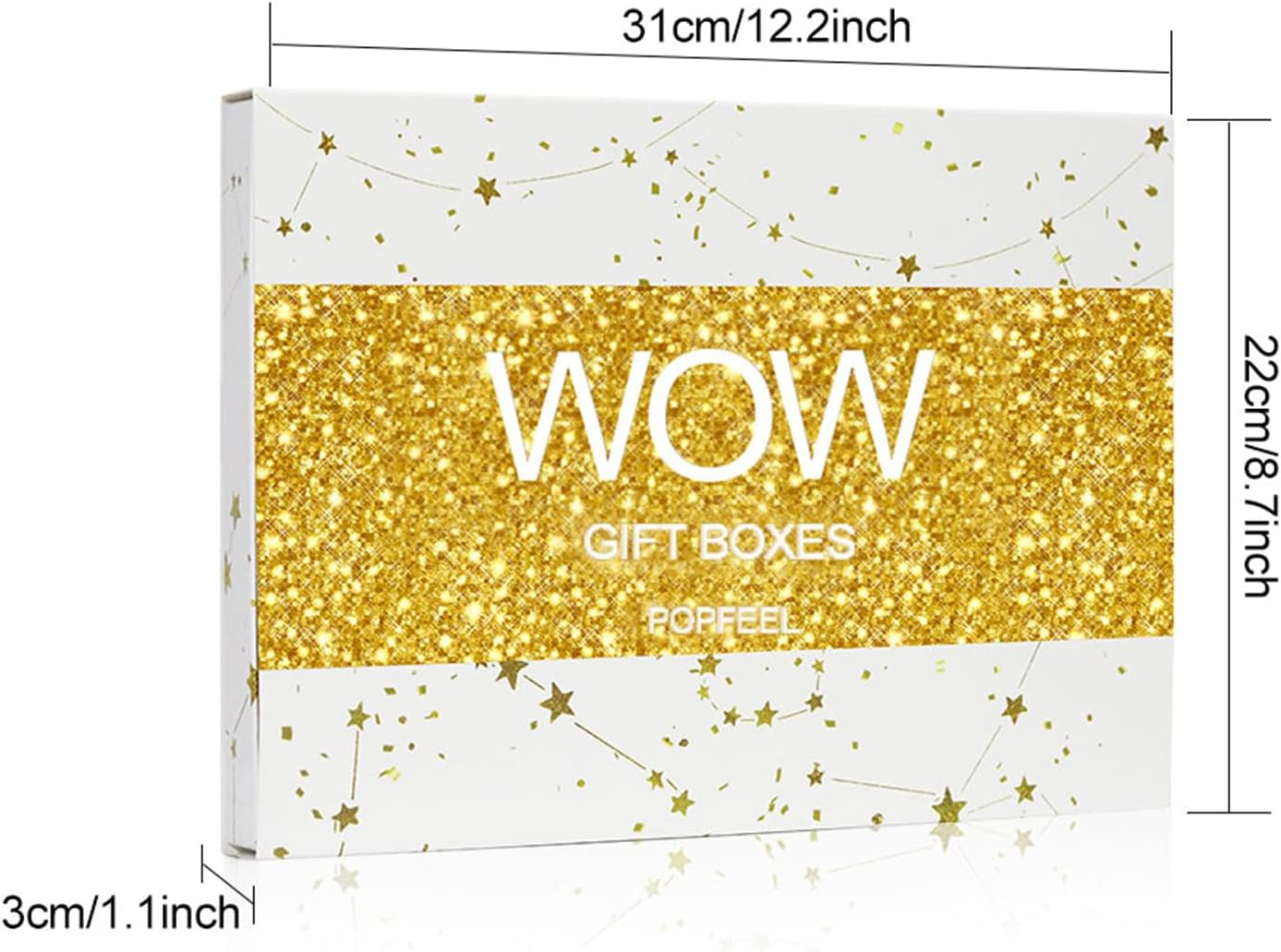 Dynaeuty Christmas Advent Calendar 2025, Christmas Countdown Calendar Surprise Makeup Kit, Xmas Individual Box Calendar for Women Full Kit - C image number 1