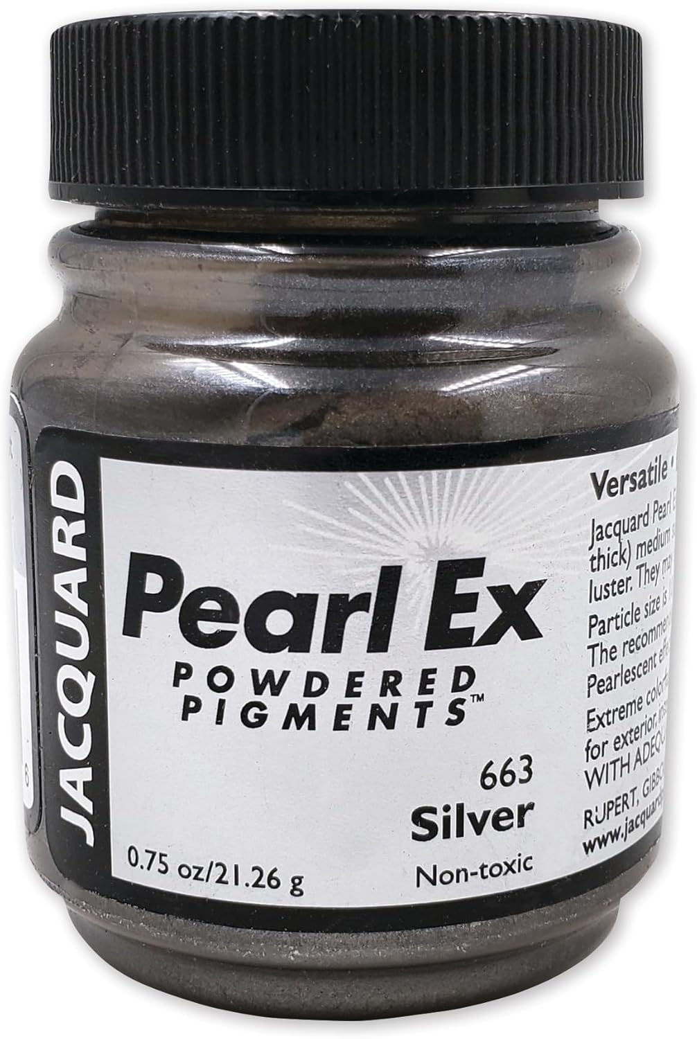 Pearl Ex Pigment .75 Oz Silver image number 3