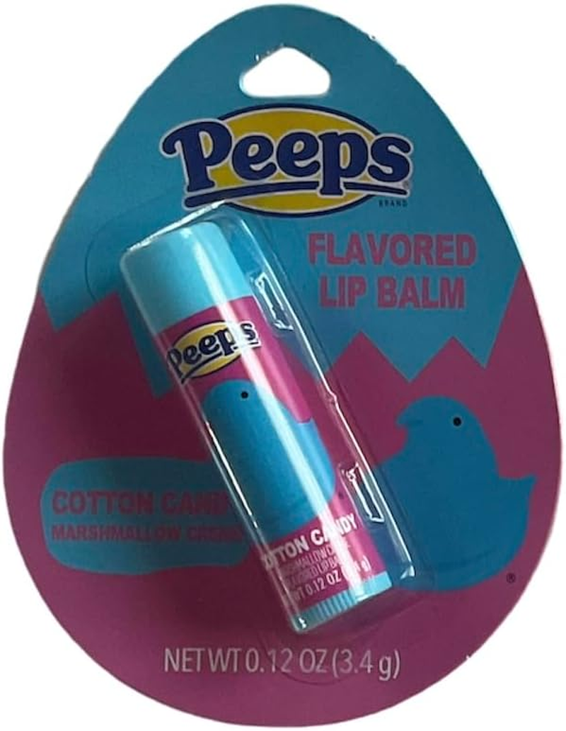 Peeps Lip Balm Set of 4 Scented Marshmallow Cream Flavors image number 2