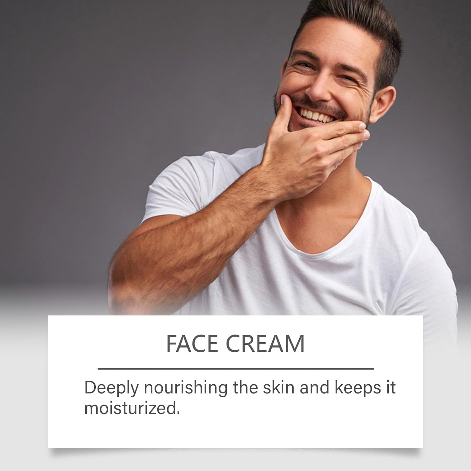 6-In-1 Mens Face Moisturizer, anti Aging Face Men Cream, Reduce Facial Dark Circles, Dark Spots Remover, Eye Bags Treatment, Anti-Wrinkle & Nourishing, after Shave Lotion for Men (3Pcs) image number 3