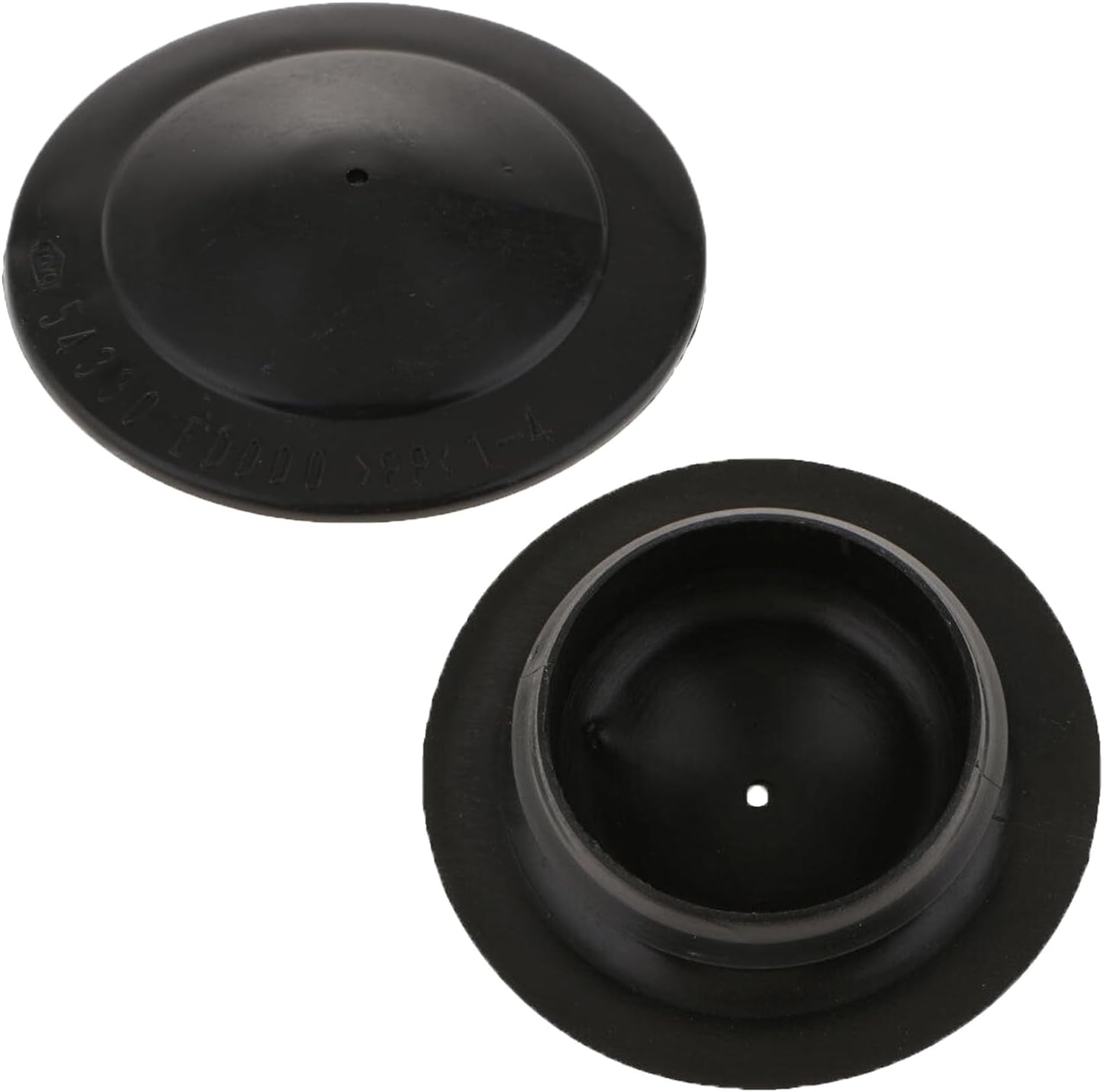 2Pcs 54330ED000 Front Top Suspension Strut Mount Cover Cap Compatible with N-Issan Leaf ZE0 Juke F15 Cube Z12 07-11 Black Od44Mm Id40Mm image number 5