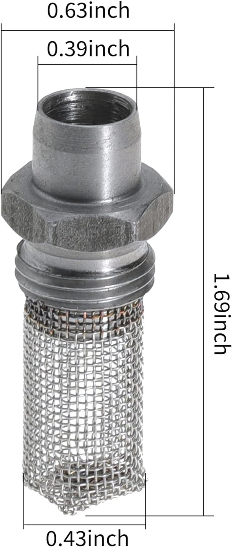 Stub Spark Arrestor for Stihl Blower BG85 BG86 BG55 BG56 BR200 SH85 SH86 SH55 Sh56(Pack of 1) image number 2
