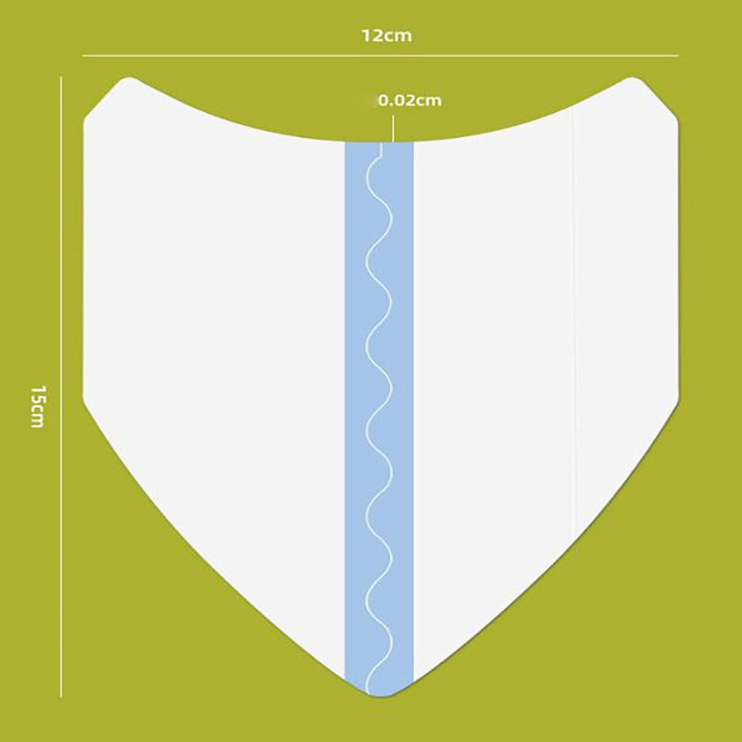 20 PCS Thigh Inner anti Chafing Sticker -Transparent Protection Skin Patches, Waterproof Sweatproof for Women/Men (Transparent, Ultra-Thin)