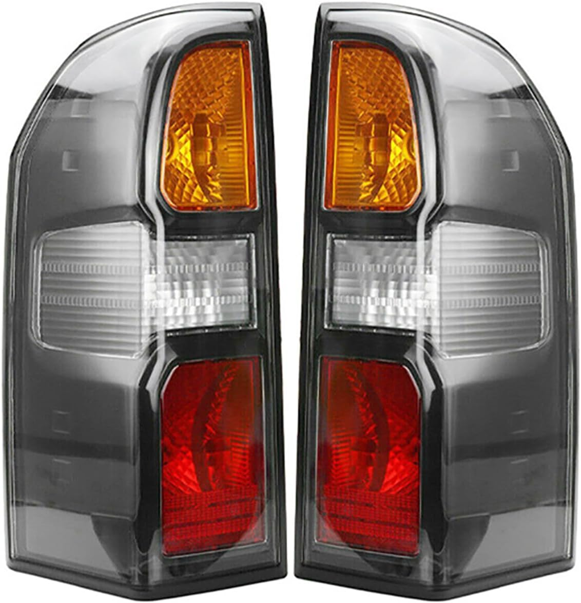 MAX COOL Pair Smoke Black LED Rear Lamp Tail Lights Suitable for Nissan Patrol GU Y61 2004-2013 image number 2