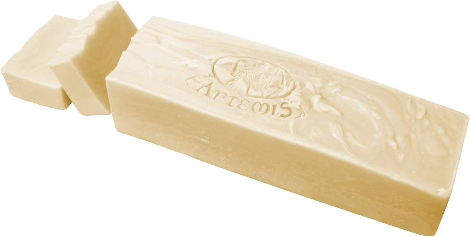 Organic Goat'S Milk Soap Loaf - Cut into 8 to 10 Soap Bars - Natural Ingredients - Hypoallergenic - 0.9Kg Block image number 4