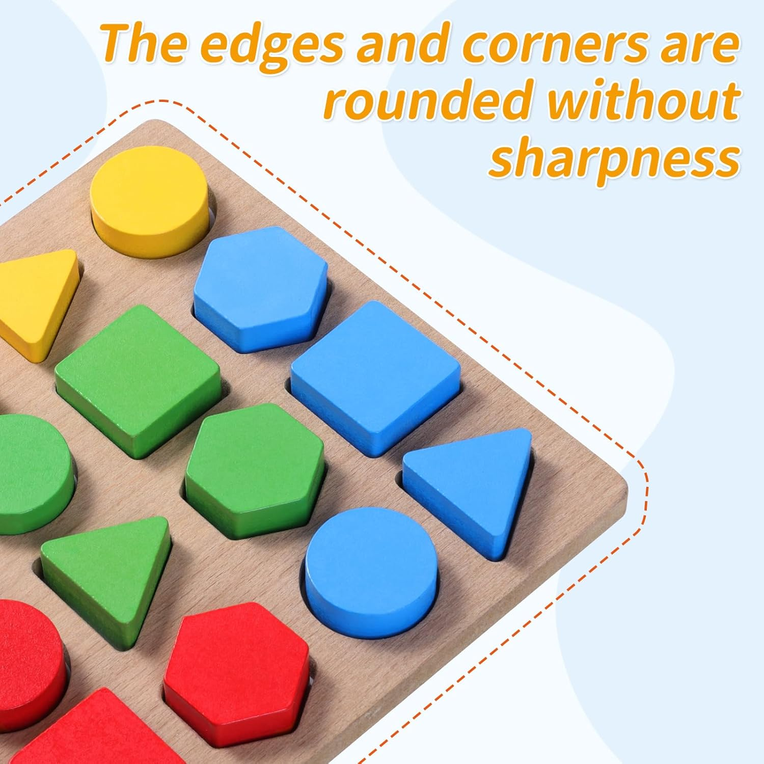 Puzzles Gifts for Dementia Seniors Patients,Memory Activities & Games for Seniors with Dementia,Dementia Geometric Cognitive Products for Alzheimers Elderly image number 3