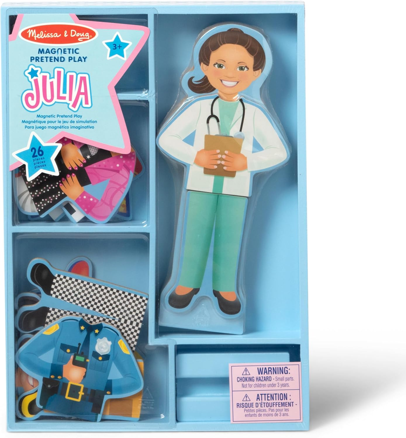 Melissa & Doug - Julia Magnetic Dress-Up image number 5