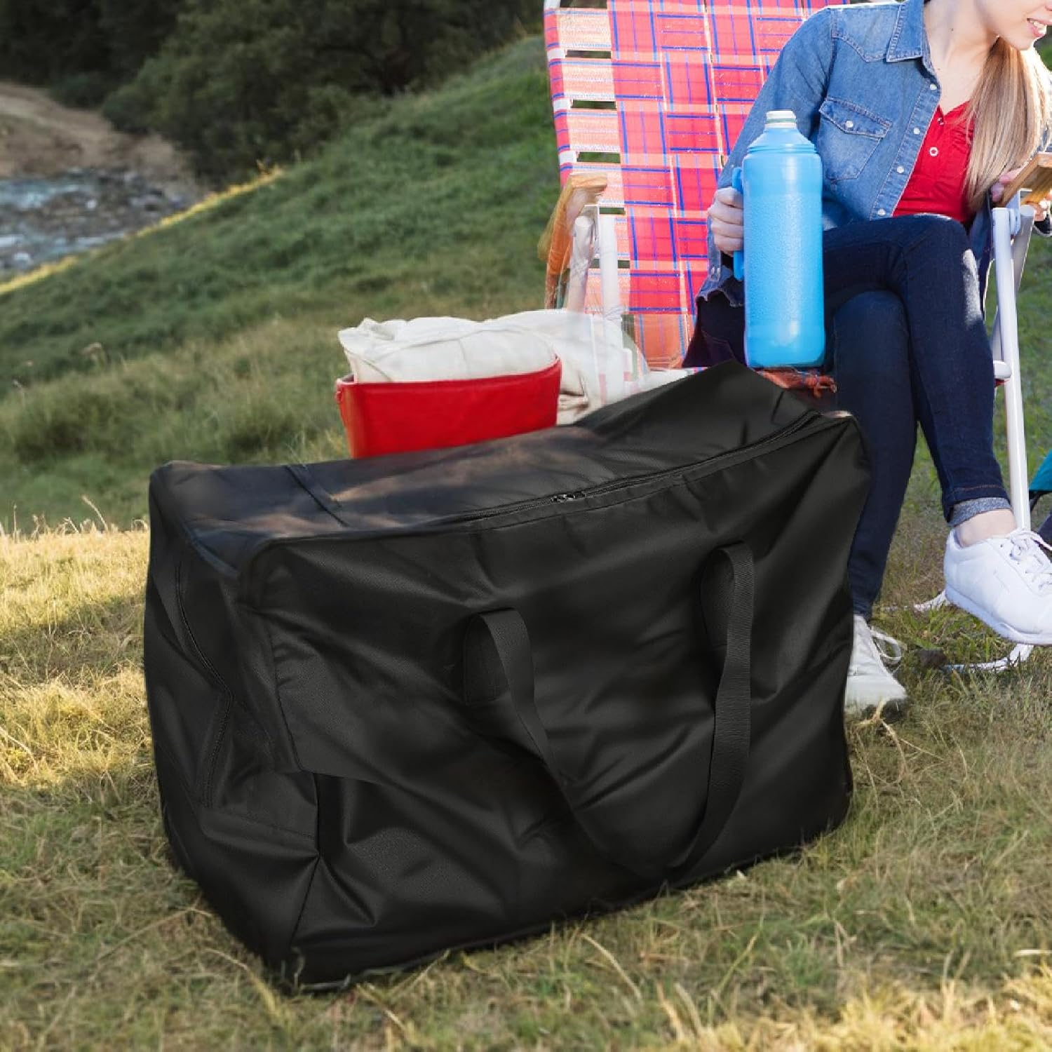 Abbraccia Storage Bag for Wagon Moving Tote Raindproof Reusable Travel Carrier Duffle Bag for Sports Hiking Pillows Laundry Stroller image number 3