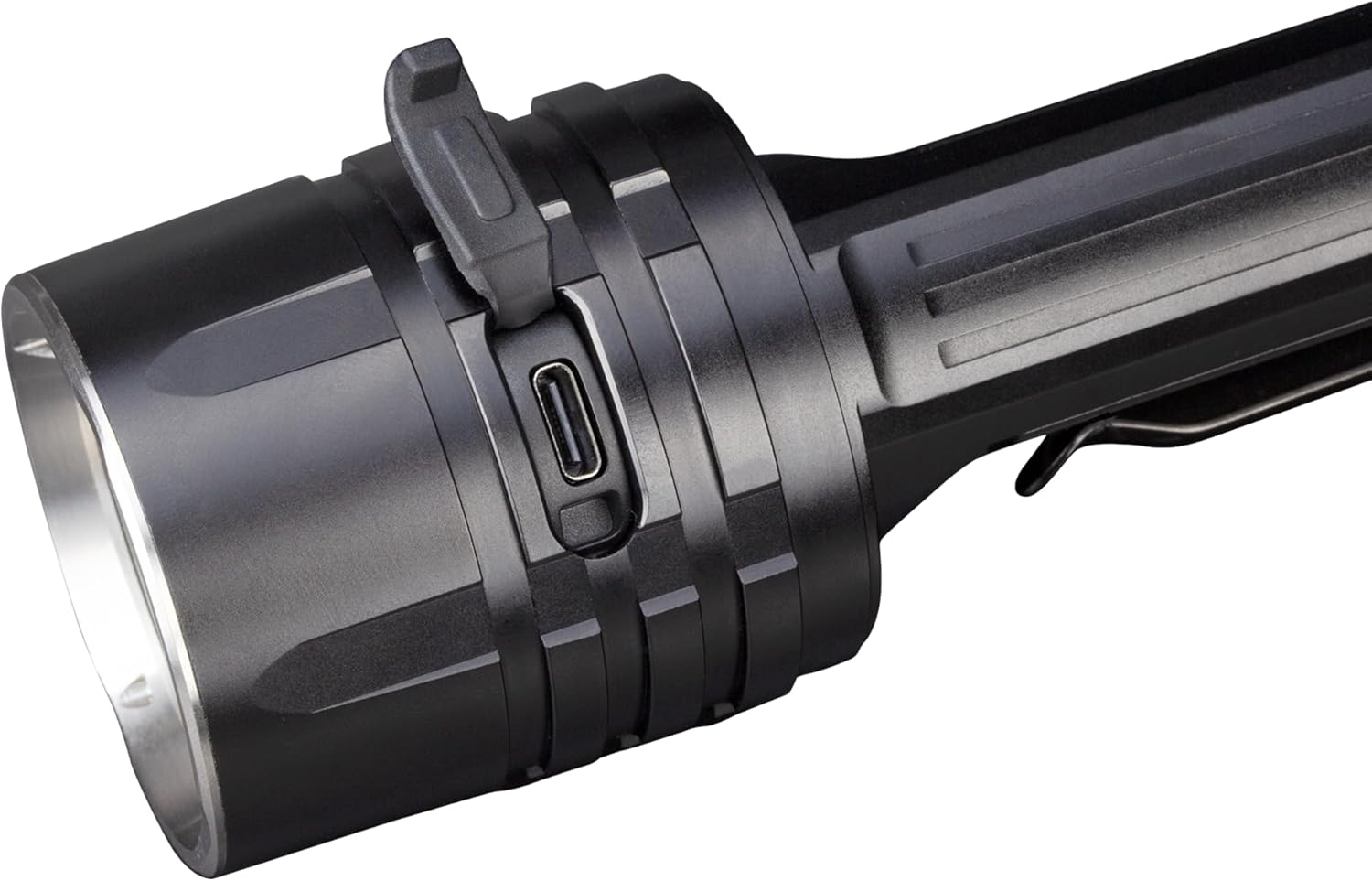 Fenix LR35R 10000 Lumen Rechargeable Tactical Flashlight with 500M Beam & up to 80Hr Runtime &ndash; IP68 Waterproof LED Torch with 5 Brightness Levels USB-C Rechargeable Searchlight