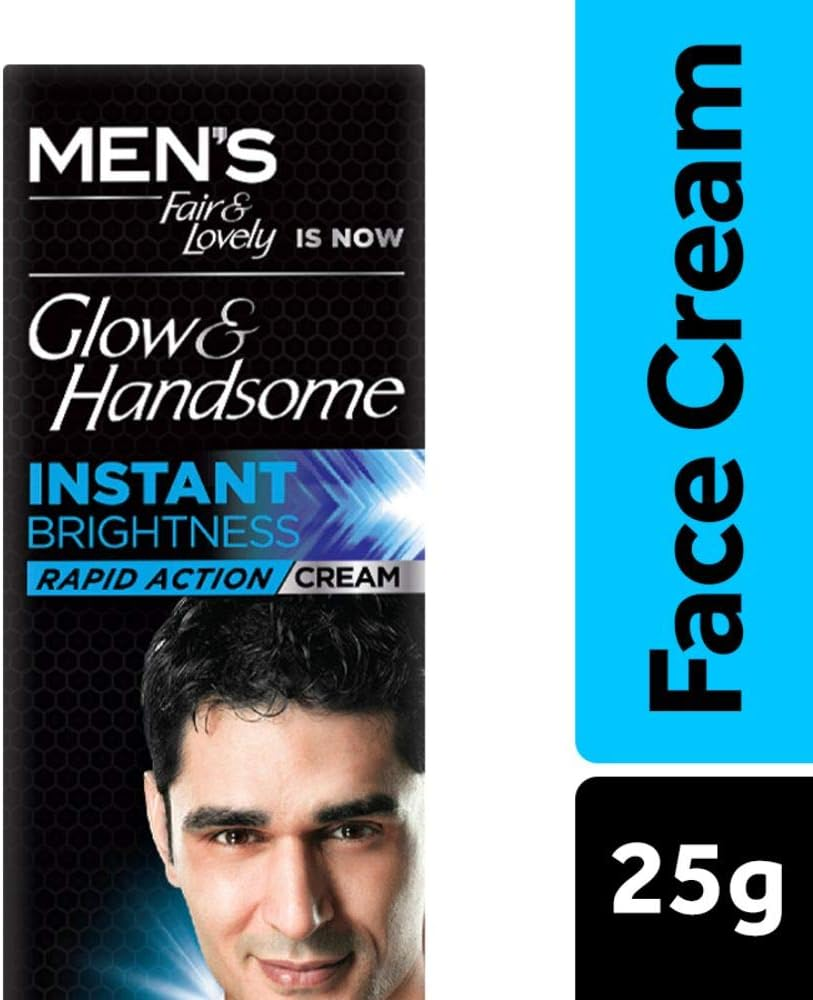 Fair & Lovely Glow & Handsome Instant Brightness Cream - 25 Grams Cream image number 4