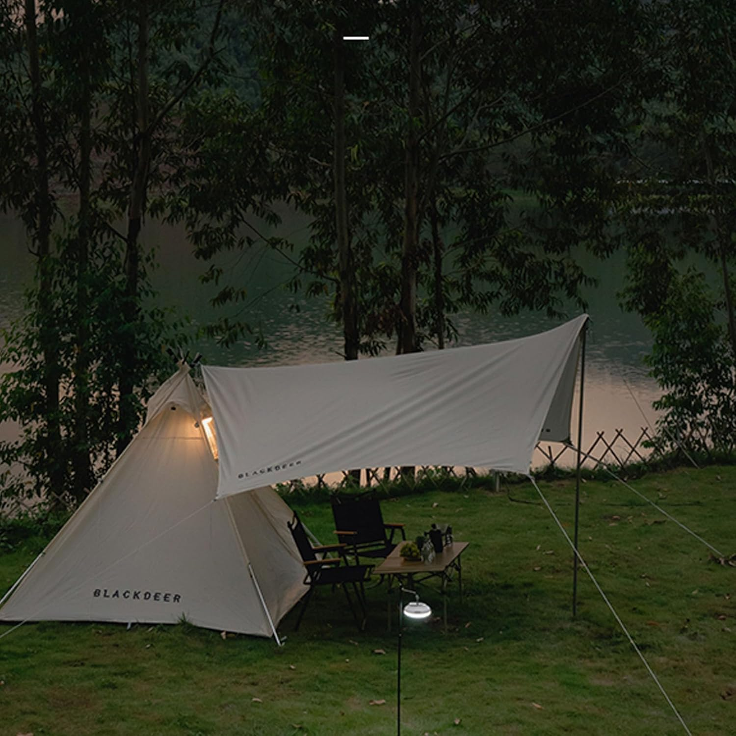 Ideer Life Rechargeable LED Camping Powerful Light Multi-Shift Dimming - 62Mm X 155Mm (10000 Mah) image number 2