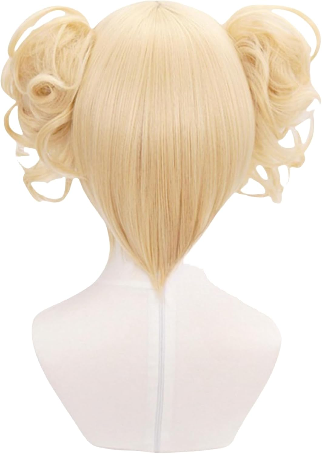 HAMISH Toga Himiko Wig Cosplay Wig with Wig Cap Heat Resistant Synthetic Hair for Manga Anime MHA Role Play for Festival, Holiday, Cosplay Party, Comic Exhibition - Asui Tsuyu image number 2