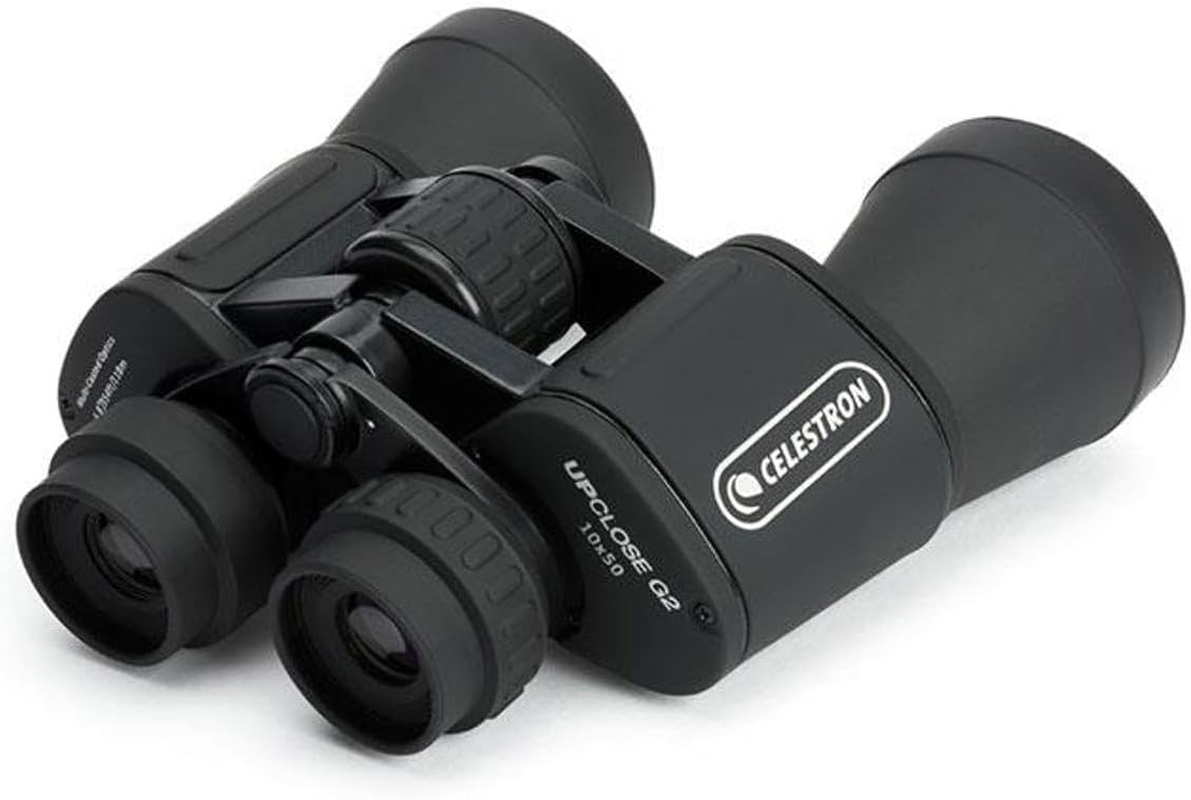 Celestron 71256 Upclose G2 10 X 50 Porro Binocular, Black image number 4