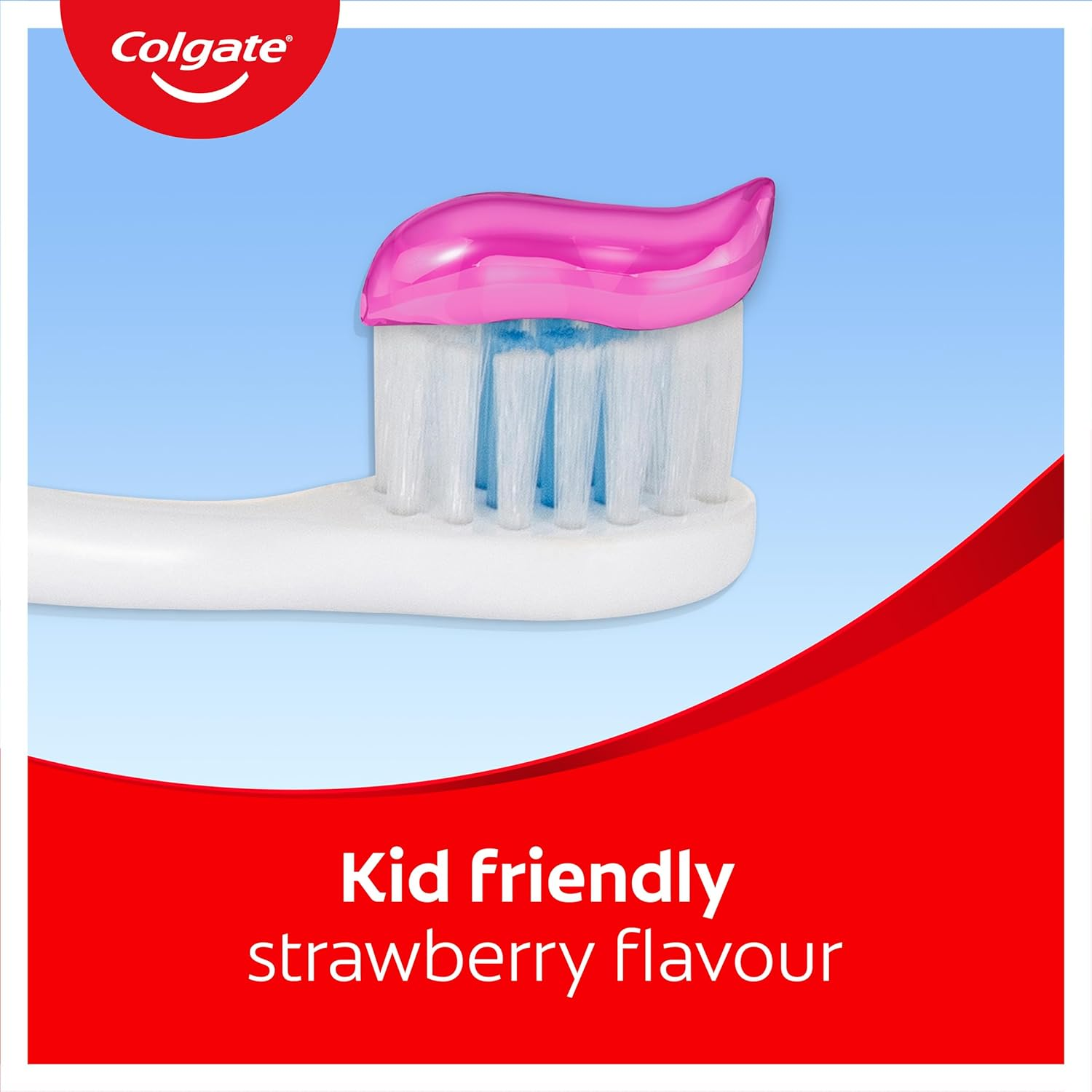 Colgate Kids Bluey Strawberry Pump Toothpaste, 85G