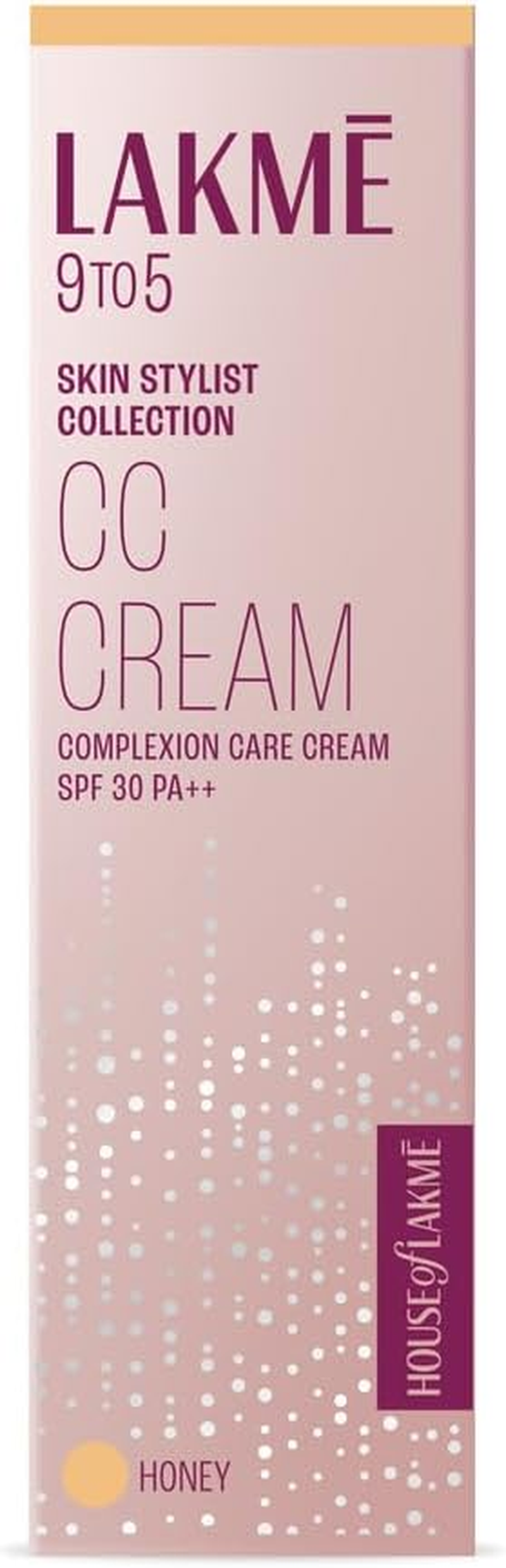 Lakme 9 to 5 Complexion Care CC Cream, Honey, 30G image number 2