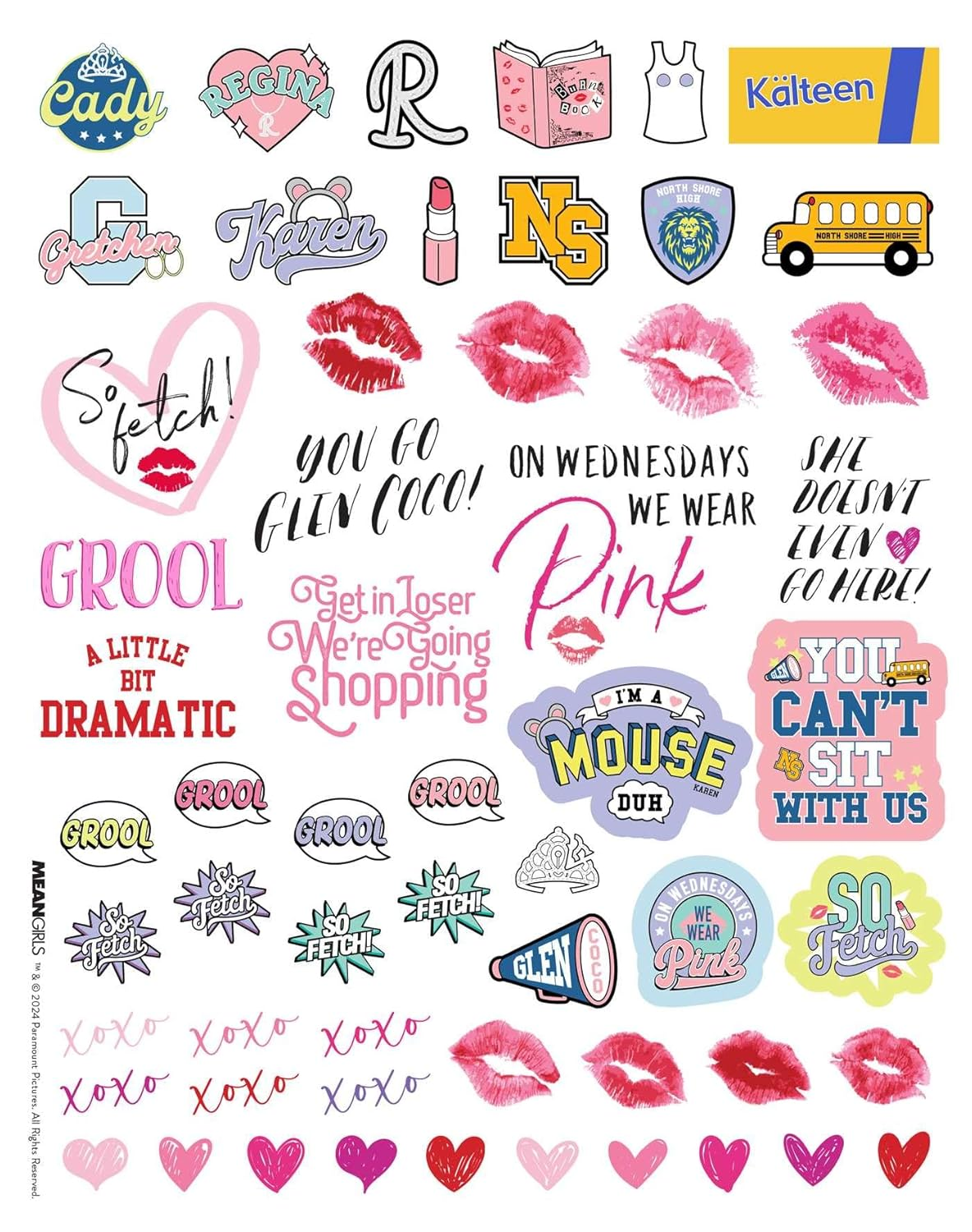 Mean Girls: Burn Book Scrapbook Set image number 1