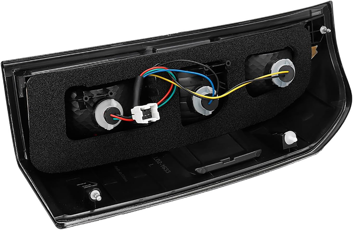 MAX COOL Pair Smoke Black LED Rear Lamp Tail Lights Suitable for Nissan Patrol GU Y61 2004-2013 image number 3