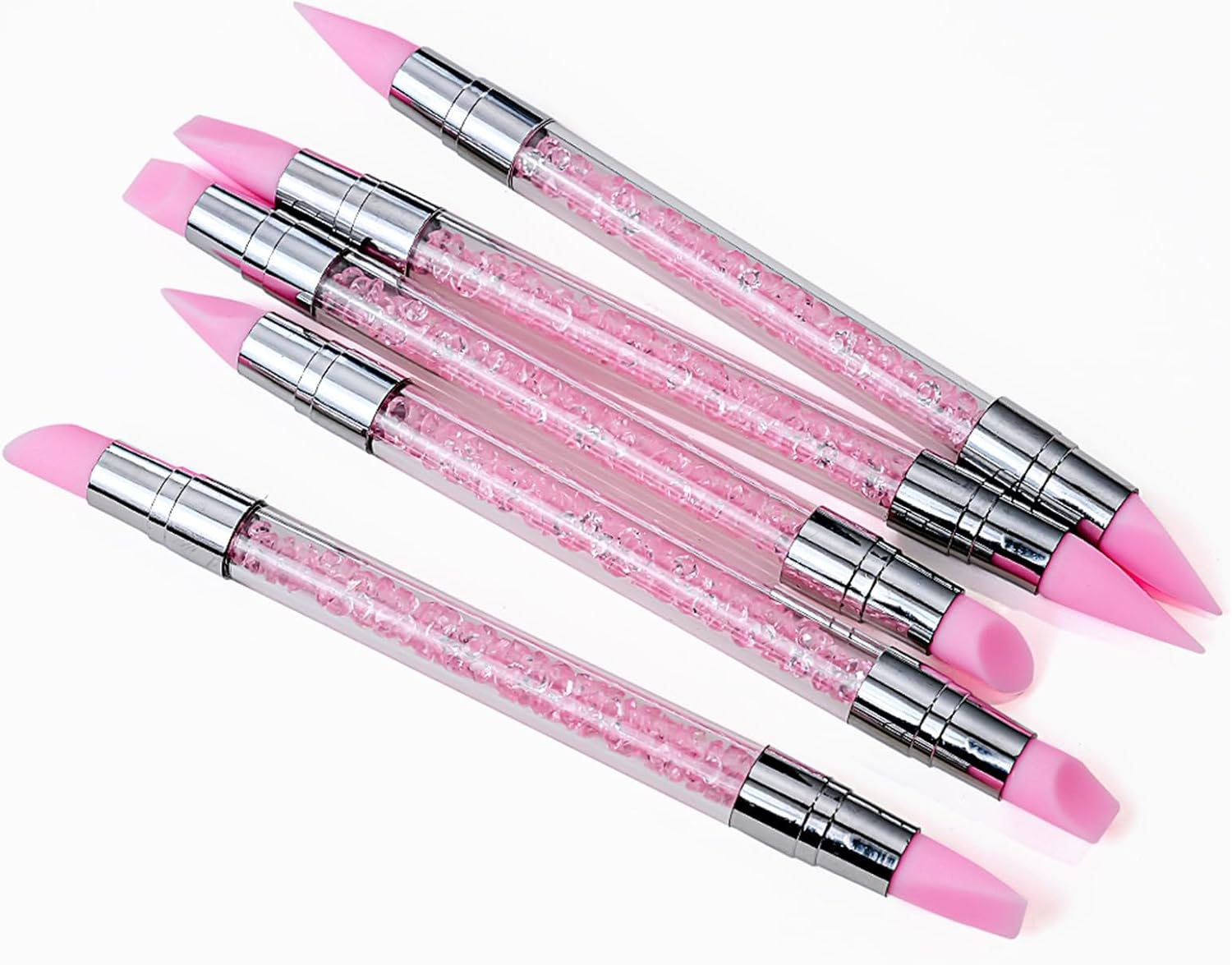 Nail Sculpture Pen | Double-Ended Nail Sculpting Pen - Manicure Supplies, Anti-Slip Handle Fingernail Design Aid for Sculpting Drawing Shaping image number 6